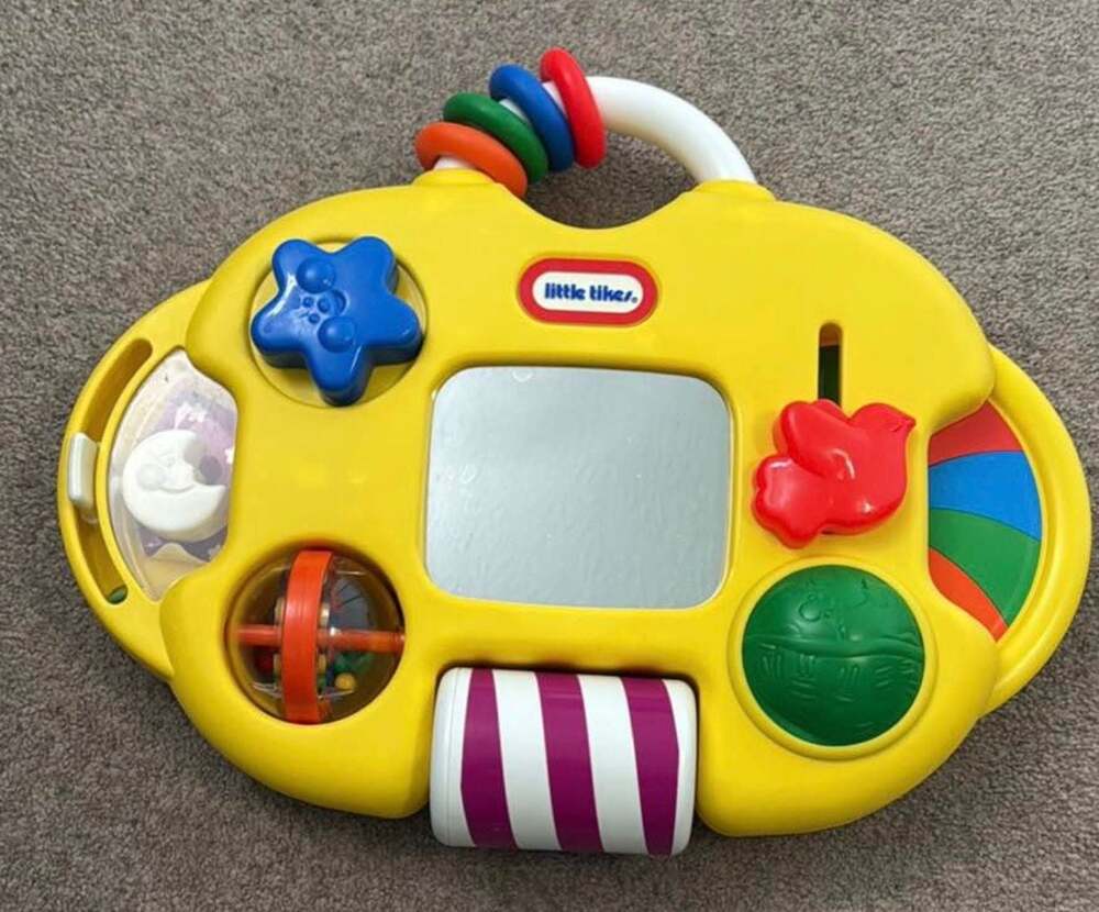 Vintage 1991 Little Tikes Toddler Activity Crib Center